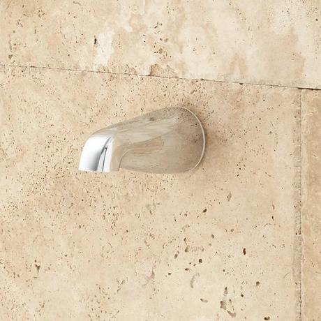 Hinson Tub and Shower Set with Slide Bar