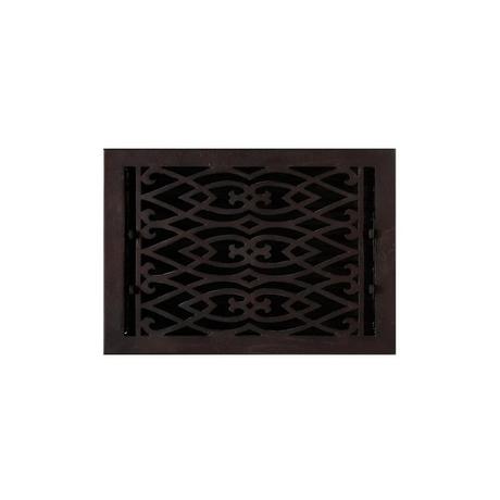 Victorian Bronze Floor Register