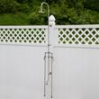Deluxe Outdoor Shower Mixer with Foot Shower, , large image number 2