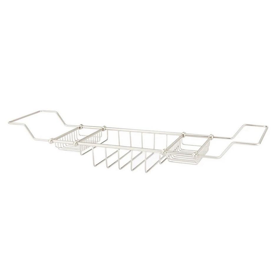 Nottingham Brass Tub Caddy - Brushed Nickel, , large image number 1