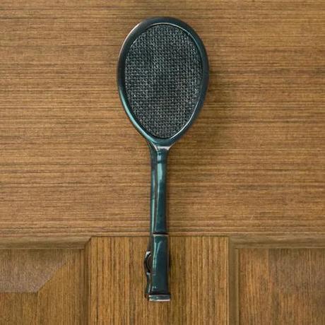 Tennis Racket and Ball Door Knocker