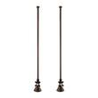 Deck-Mount Supply With Cross-Handle Stops for Copper Pipe, , large image number 2