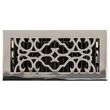 Traditional Brass Floor Register - Chrome 6" x 10" (7-1/2" x 11-1/2" Overall), , large image number 1