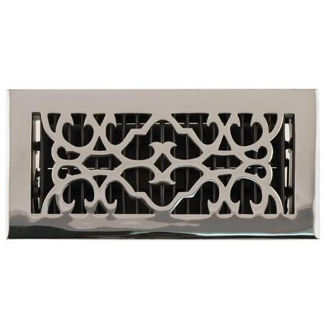 Traditional Solid Brass Floor Register