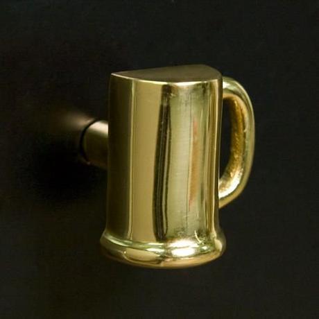 Beer Mug Cabinet Knob