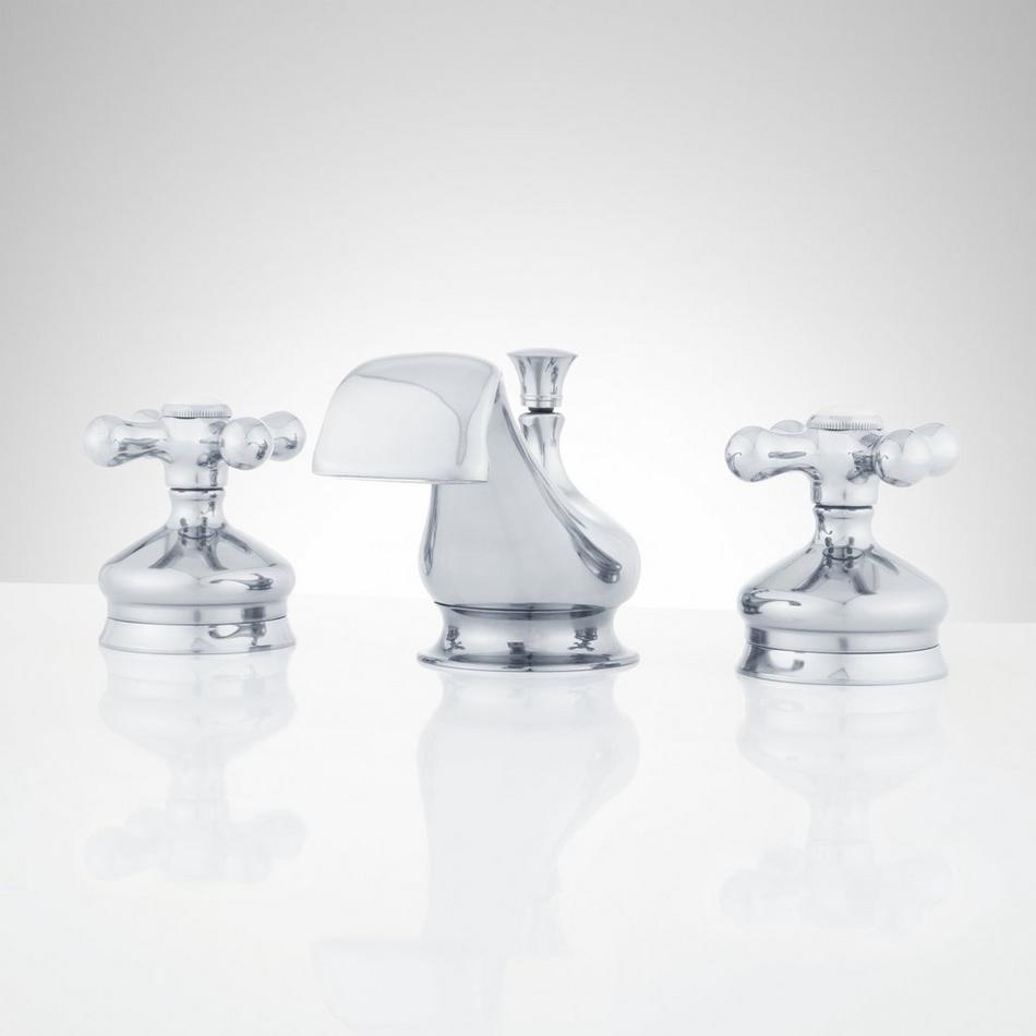Shannon Widespread Bathroom Faucet - Cross Handles, , large image number 2