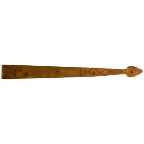 Cross Pattern Iron Hinge Strap