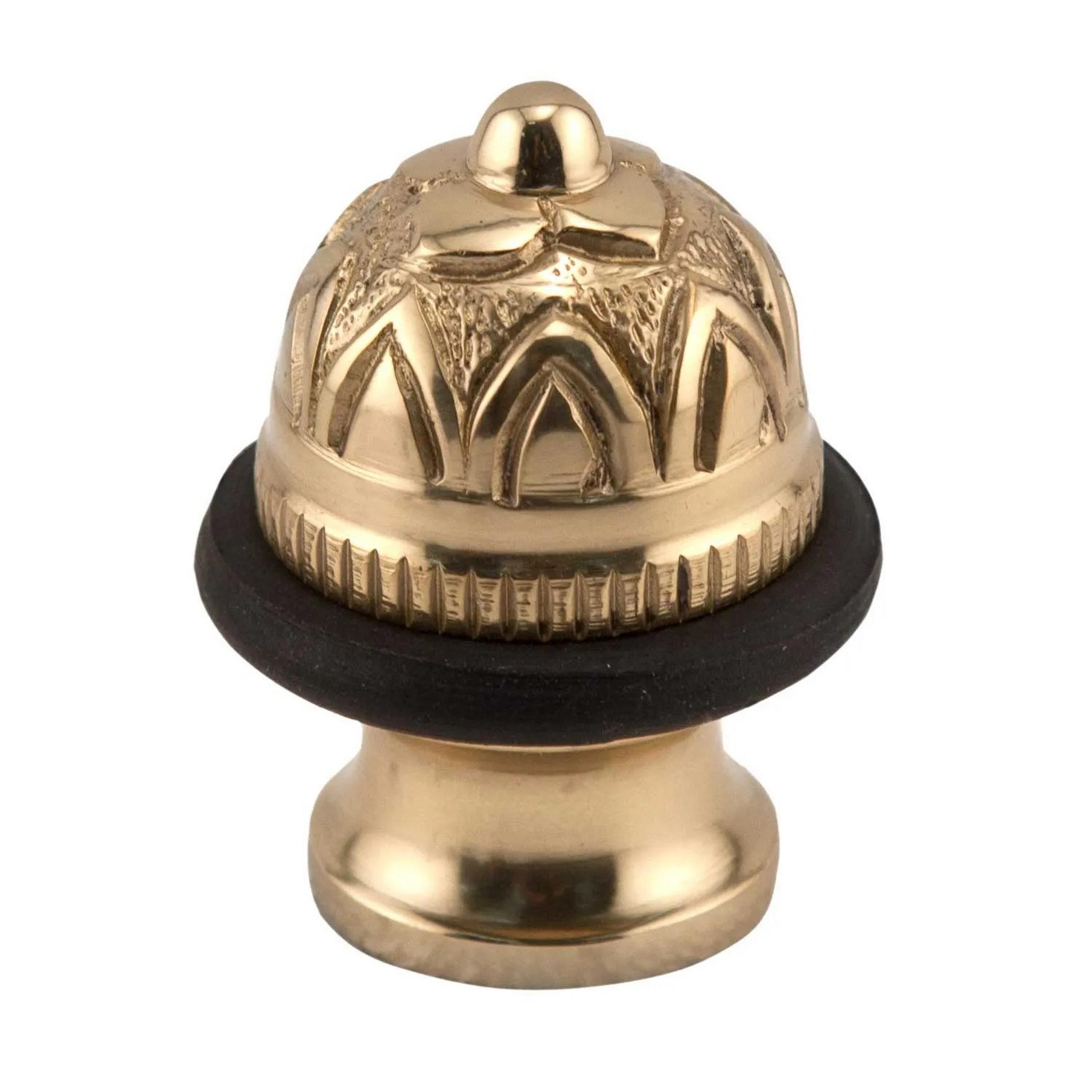 Solid Brass Ornate Doorstop Signature Hardware