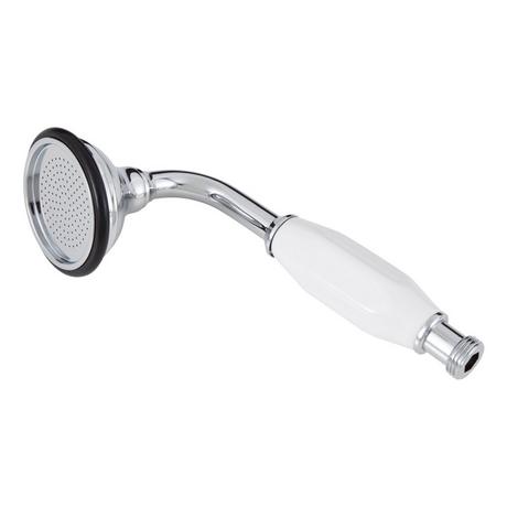 Telephone Hand Shower With Porcelain Handle