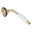 Telephone Hand Shower With Porcelain Handle, , large image number 3