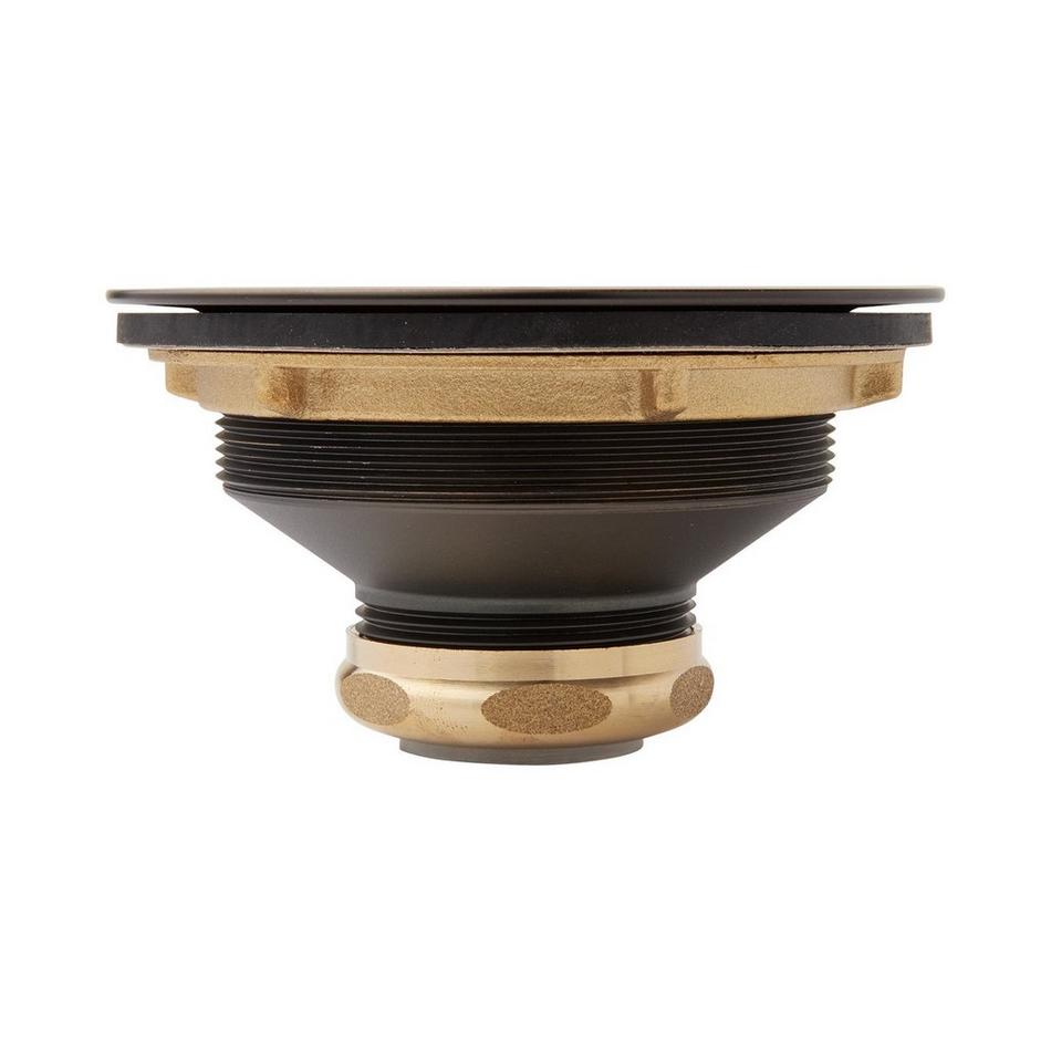 3-1/2" Kitchen Sink Basket Strainer - Oil Rubbed Bronze, , large image number 2