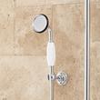 Oxford Thermostatic Tub/Shower Set - 18" Shower Arm/Hand Shower - 1/2" IPS - Chrome, , large image number 2