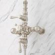 Oxford Thermostatic Shower Set - 18" Shower Arm & Hand Shower - 1/2" IPS - Brushed Nickel, , large image number 3