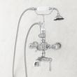 Nottingham Thermostatic Telephone Tub Faucet and Hand Shower - Chrome, , large image number 0