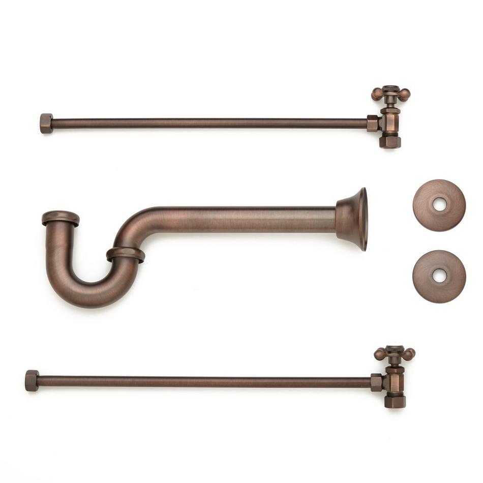 Bathroom Trim Kit for Copper Pipe - From Wall, , large image number 0