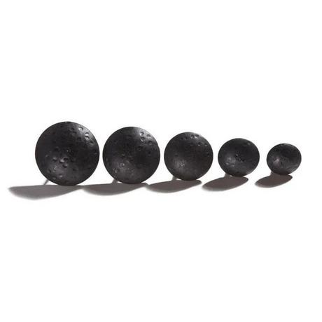 Hand-Forged Iron Round Clavos with 1-1/4" Nail - Set of 6