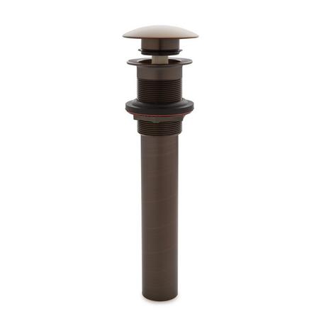 Mushroom Style Pop-Up Bathroom Drain - 1-1/2"