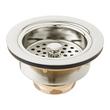 Set - Disposer Flange with Stopper and Strainer Basket with Lift Stopper - 3-1/2", , large image number 12