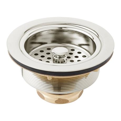 Strainer Basket with Lift Stopper - 3-1/2"