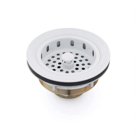 Sink Drain with Strainer - 3-1/2"