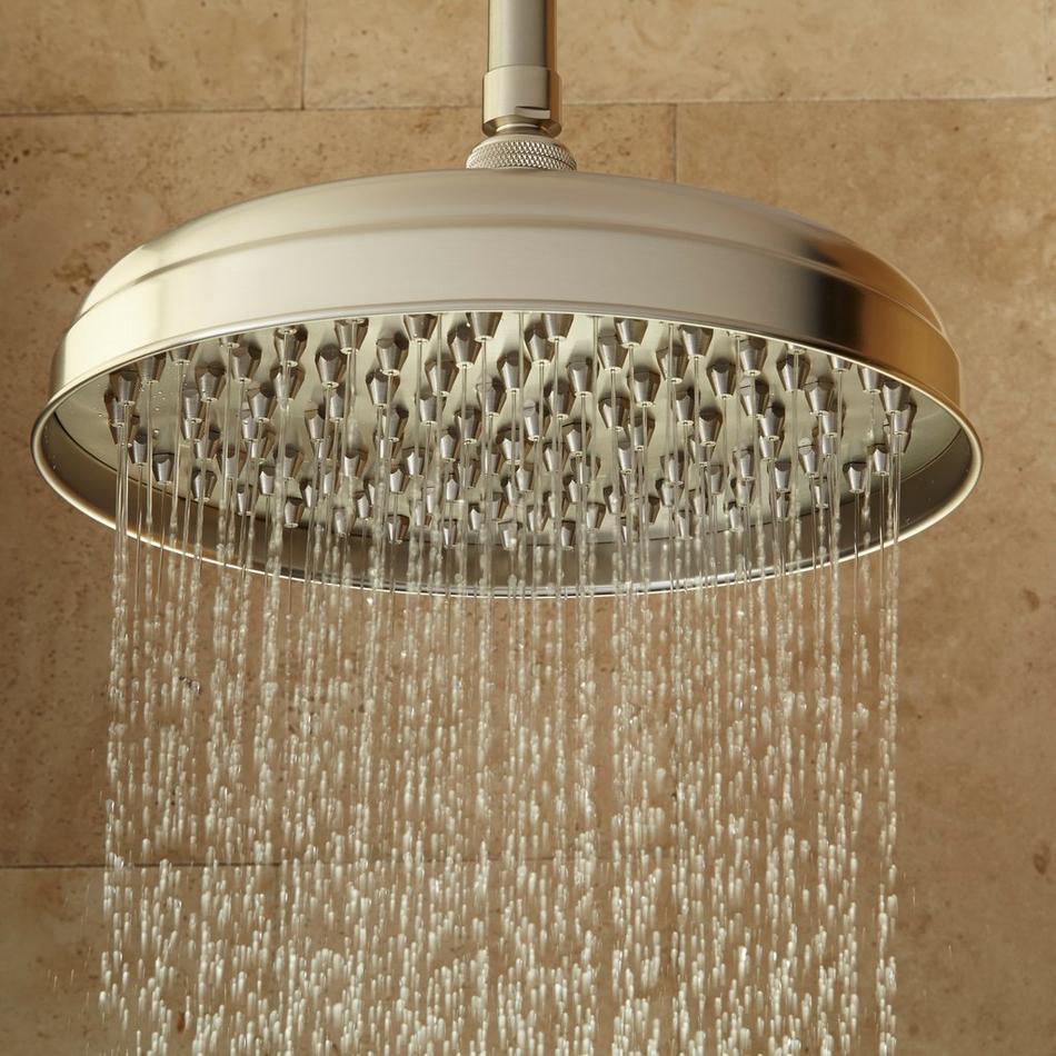 12" Lambert Rainfall Nozzle Shower Head - Brushed Nickel, , large image number 0