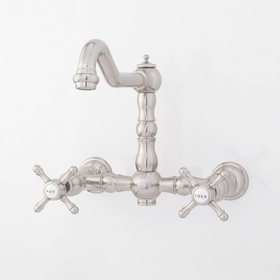 Delilah Wall-Mount Faucet - Cross Handles, , large image number 2