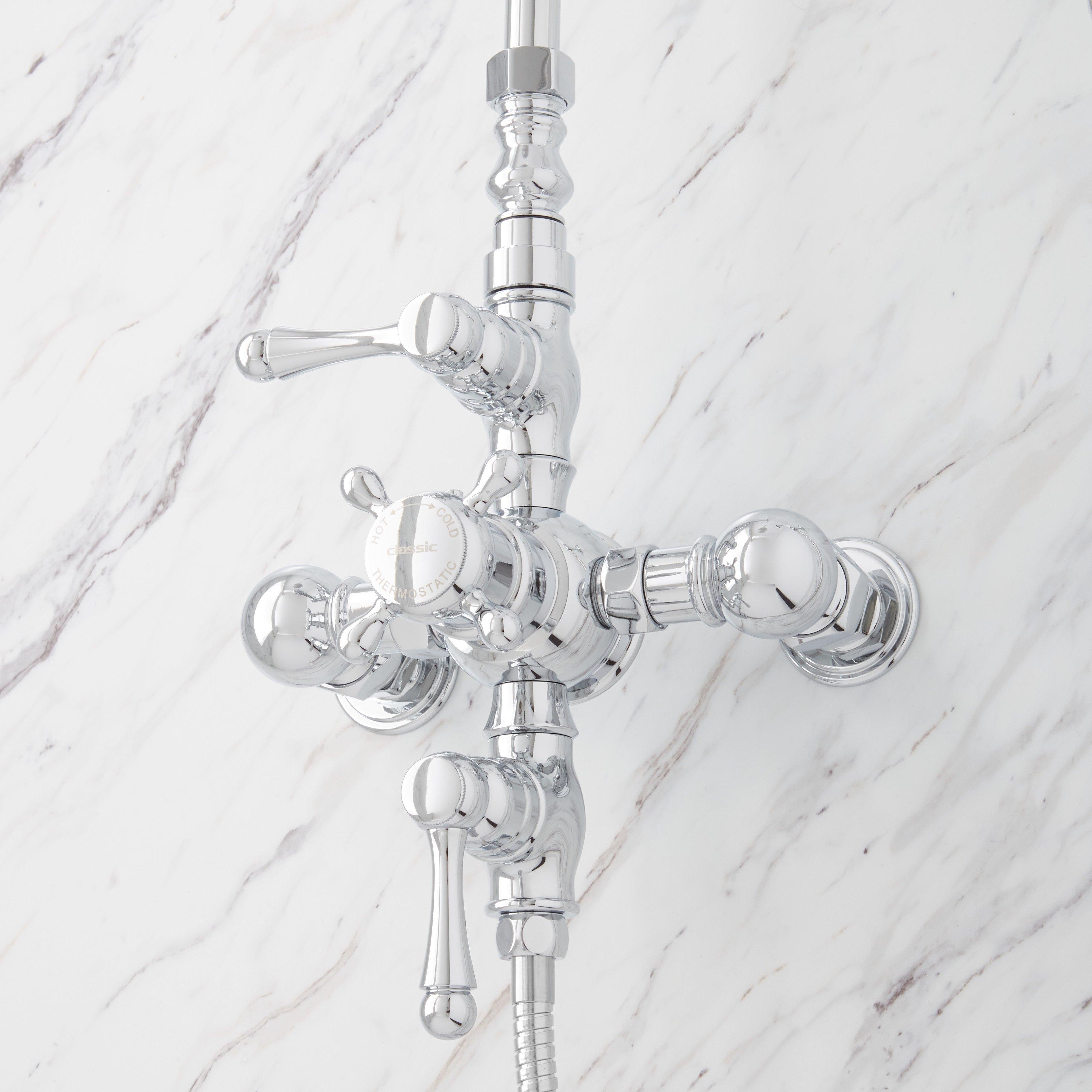 Oxford Thermostatic Shower Set with 18