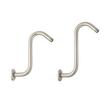Cambridge Rainfall Nozzle Shower Head - 8" Offset Arm - Brushed Nickel, , large image number 2