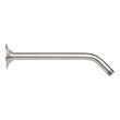 12" Standard Shower Arm with Flared Flange - Brushed Nickel, , large image number 0