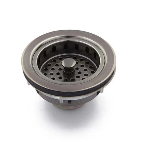 Sink Drain with Strainer - 3-1/2"