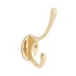 Classic Brass Double Hook, , large image number 3