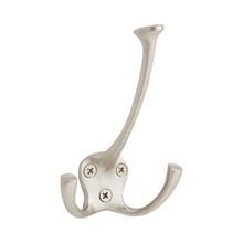 Solid Brass Triple Coat Hook | Signature Hardware