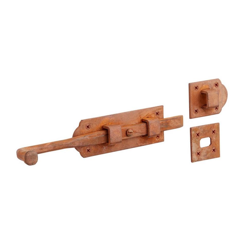 Rustic Iron Surface Bolt, , large image number 3