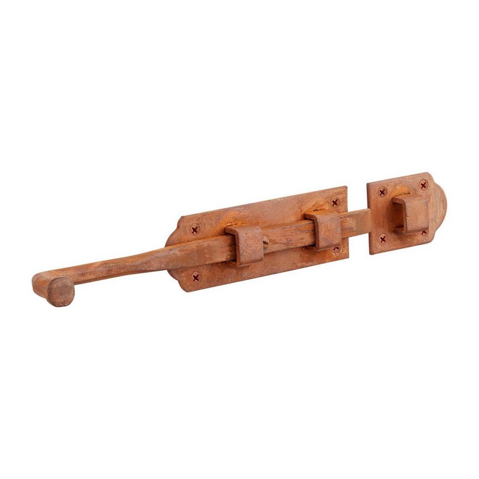 Rustic Iron Surface Bolt, , large image number 4