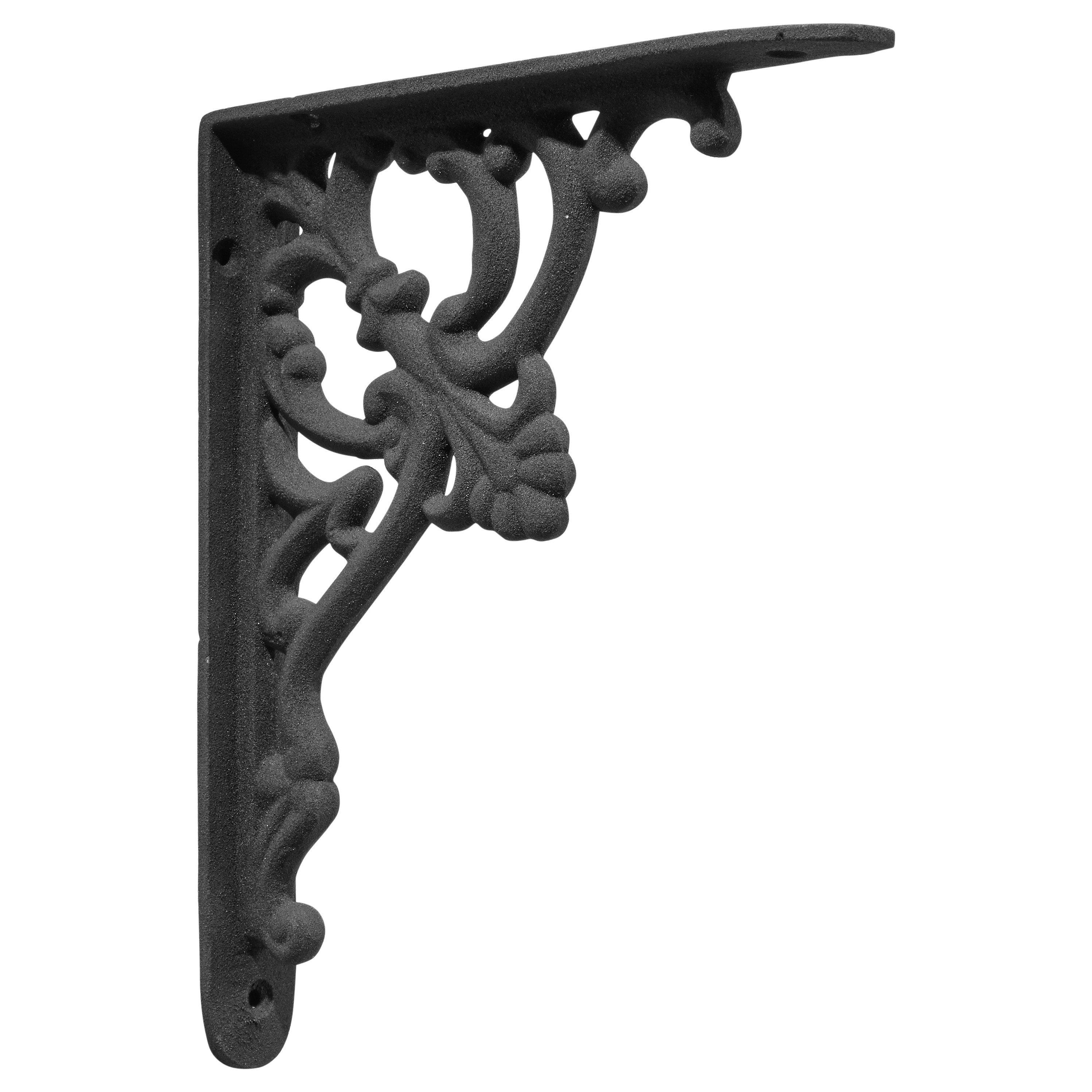 PAIR of Cast Iron VICTORIAN Shelf Bracket 8