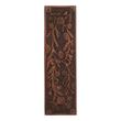 Floral Brass Push Plate - Oil Rubbed Bronze, , large image number 0