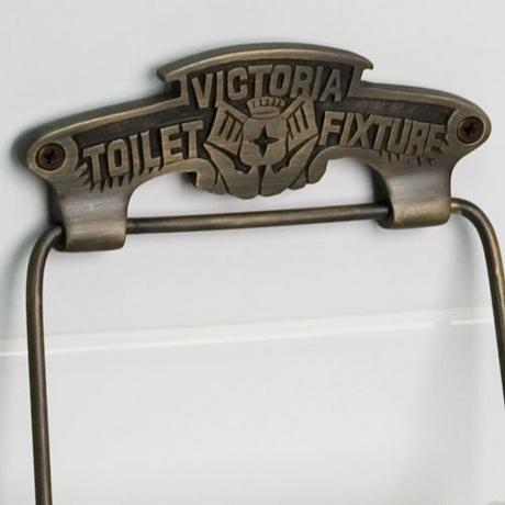 Victoria Toilet Fixture Solid Brass Toilet Paper Holder
