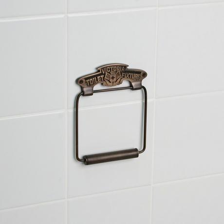 Victoria Toilet Fixture Solid Brass Toilet Paper Holder