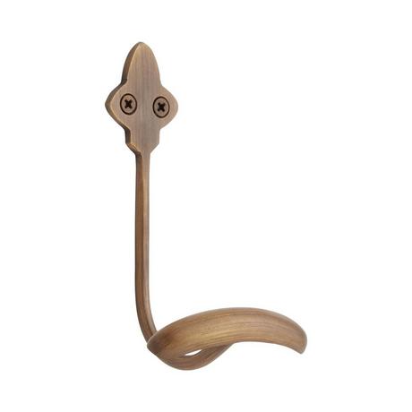 Northern Brass Single Coat Hook