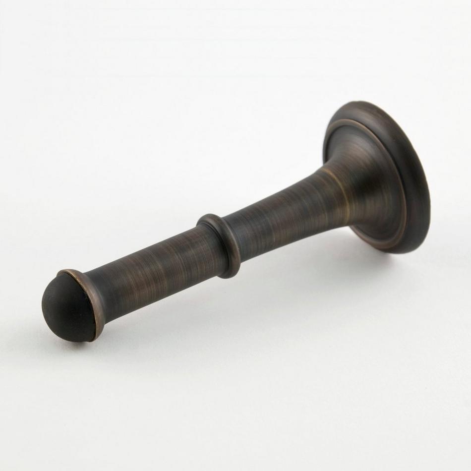 Solid Brass Extra Long Rook Doorstop, , large image number 2