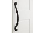 Papyrus Hand-Forged Iron Curved Pull - Black Powder Coat, , large image number 0
