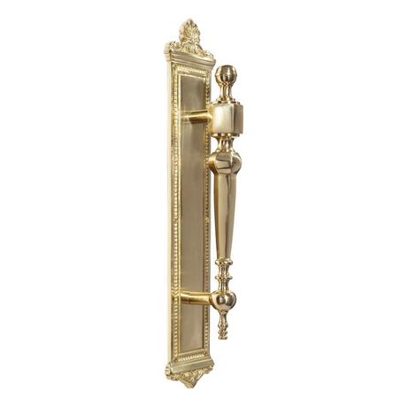 Opulent Brass Door Pull