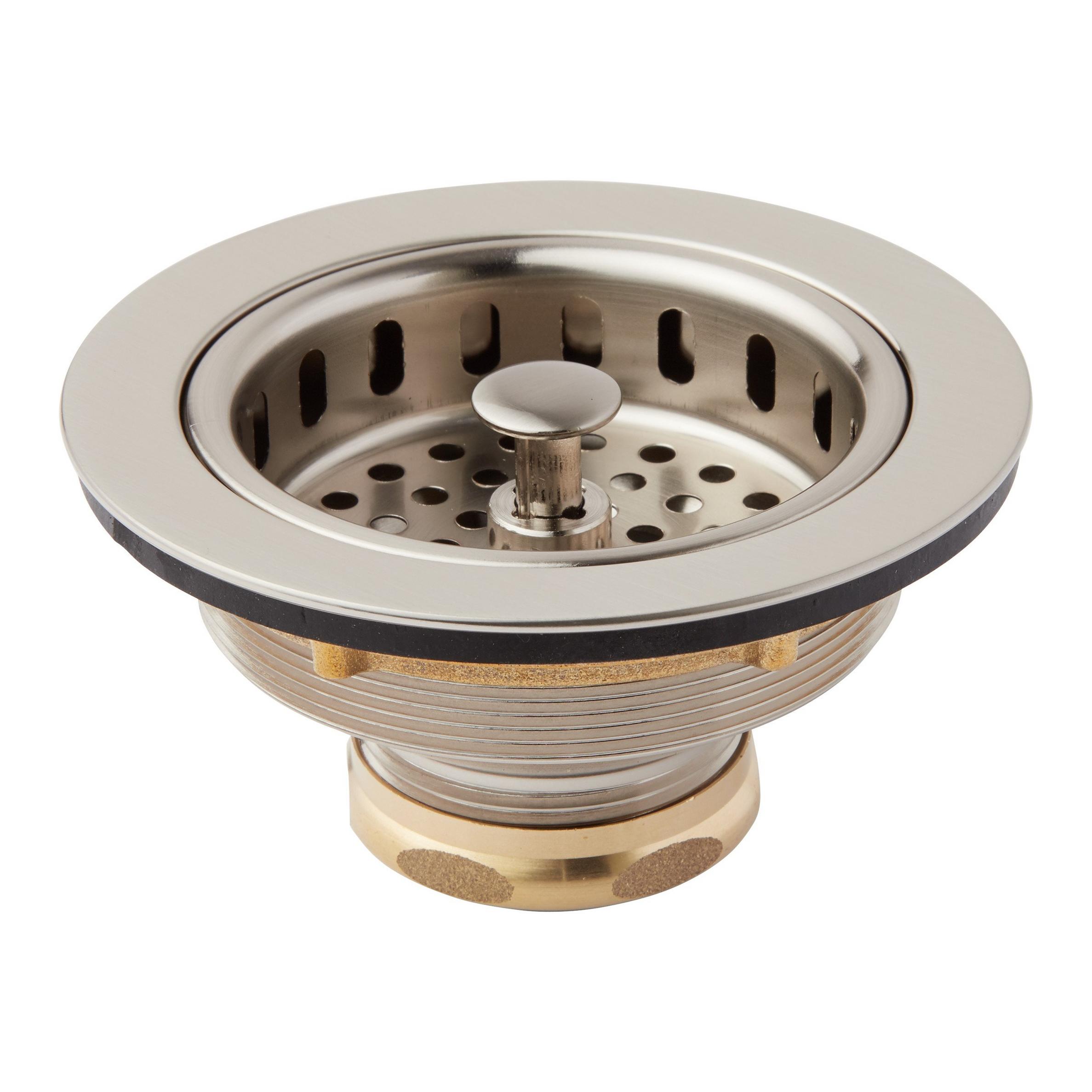 Strainer Basket with Lift Stopper 31/2" Signature Hardware