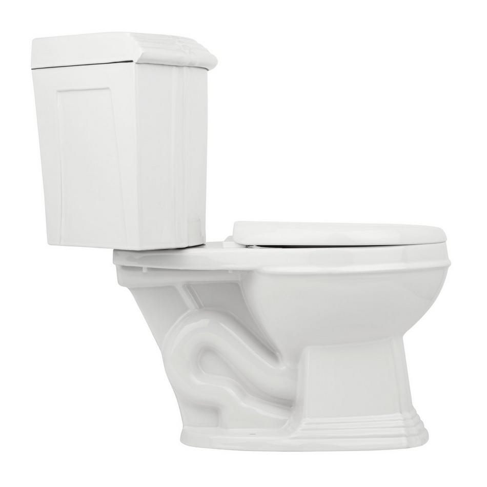 Regent Dual-Flush Corner Toilet with Elongated Bowl - White, , large image number 3