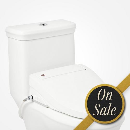 Burwell Elongated Electronic Bidet Toilet Seat