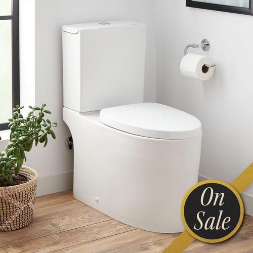 Kerrick Dual-Flush Two-Piece Elongated Skirted Toilet