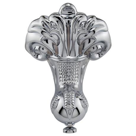 59" Audrey Acrylic Clawfoot Tub - Imperial Feet