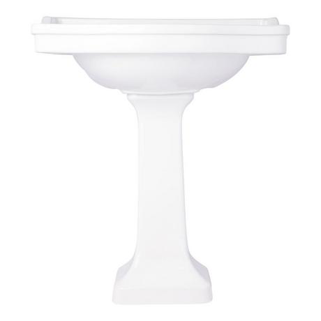 30" Cierra Porcelain Pedestal Sink