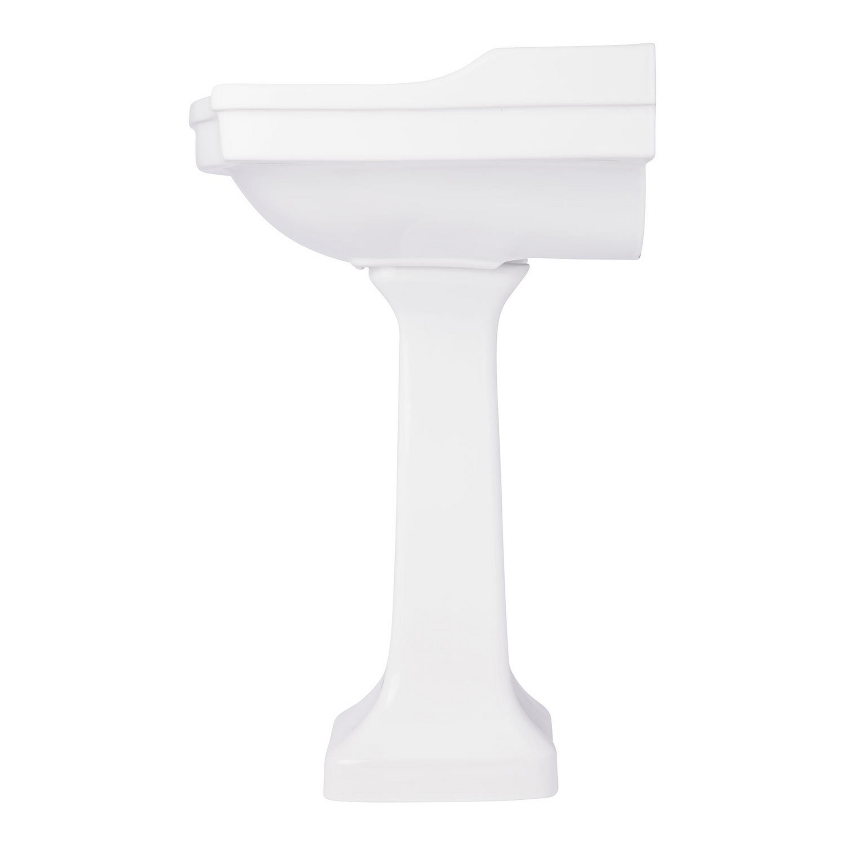 30" Cierra Porcelain Pedestal Sink Signature Hardware