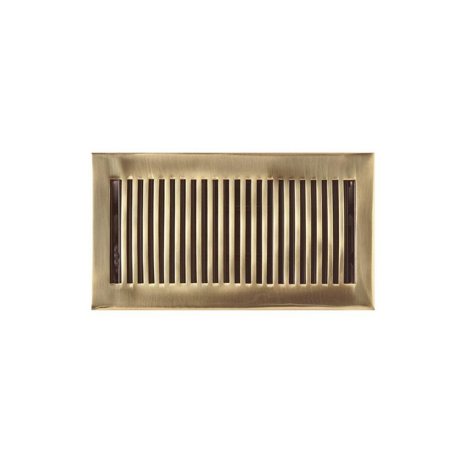 Modern Solid Brass Floor Register, , large image number 7